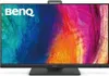 A BenQ monitor displaying a colorful abstract image. Produktbild-Vorschau