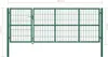 vidaXL Portail de jardin avec poteaux 350 x 120 cm Acier Voir les images du produit 4