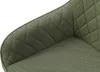 HowHomely sedia da pranzo verde con braccioli sedia Anteprima dell’immagine prodotto 12