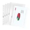 Herlitz Prospekthülle DIN A5 genarbt 0,055 mm 100 Hüllen Produktbild-Vorschau 3