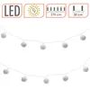 Illuminazione solare 10 lanterne - Colore: BIANCO - Anteprima dell’immagine prodotto 4