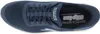 Top-down view of a blue Skechers GO WALK FLEX sneaker. Voir les images du produit