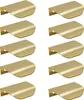 set di 10 maniglie rotonde per mobili da 50 mm in elegante Anteprima dell’immagine prodotto 1
