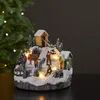 Weihnachts-Szenerie Alpville mit LED + Rotation, H 155cm Produktbild-Vorschau 2