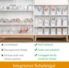 YUENFONG 30er Set Verstellbarer Schuhregale rutschfest Produktbild-Vorschau 3