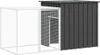 vidaXL Klatka dla królików antracyt 200x91x100 cm Stal Podgląd zdjęcia produktu 2