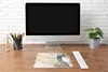 MuchoWow® Mauspad Mousepad Abstrakt - Gold - Natur - Kunst Produktbild-Vorschau 4