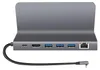 LogiLink USB 3.2 Gen1 Dockingstation mit Halterung 6-Port Produktbild-Vorschau 6