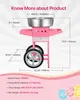 SucceBuy Kommerzielle Zuckerwattemaschine mit Wagen, 1kW, Produktbild-Vorschau 7