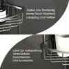 Badezimmerregal,dreieckiges Lagerregal aus Edelstahl 304, Produktbild-Vorschau 4