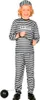 Costume da ladro a strisce bianche e nere per bambini per Anteprima dell’immagine prodotto 5