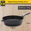Karl Krüger 21628D Aluguss-Pfanne Delta - Bratpfanne mit Produktbild-Vorschau 6