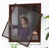 Fliegengitter Fensterbausatz Master SLIM 130x150cm braun Produktbild-Vorschau 6