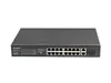 LANBERG Switch 16x 100MB DSP+/2x 1GB/1x SFP Rack 19" 250W Produktbild-Vorschau 3