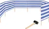 Garronda plage pare-vent 10m de long plus maillet en Voir les images du produit 1