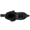 A top-down view of a black inline skate. Produktbild-Vorschau