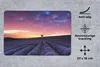 MuchoWow® Mauspad Mousepad Lila Wolken auf einem Produktbild-Vorschau 2