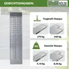 TRUTZHOLM 1 x Auffahrrampe 150 x 28 cm Traglast 270 kg Alu Produktbild-Vorschau 3