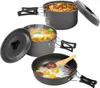 Camping-Kochgeschirr-Set, Topf, Bratpfanne, Produktbild-Vorschau 3