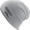 Huuraa Beanie Veganer mit Herz Heather Grey One Size Produktbild-Vorschau 1