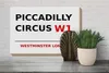 Holzschild London 30x20cm Westminster Piccadilly Circus W1 Produktbild-Vorschau 4