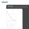 Jardinion Regenwasserfilter, Fallrohr Laubabscheider Silber Produktbild-Vorschau 6