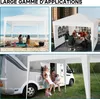 Wiltec Pavillon 3 x 3 m en blanc avec protection UV 50+, Voir les images du produit 6