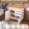 Flieks Kommode Sideboard mit LED, Wohnzimmerschrank mit 3 Produktbild-Vorschau 8