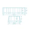 Power Steel Swim Vista Bazén S Oknom 549X274X122 18X9Ft Náhľad obrázku produktu 26