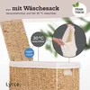 Lycce Wäschekorb mit Deckel Nischenwäschekorb Seegras Produktbild-Vorschau 4