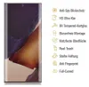 A smartphone screen protector with feature callouts. Produktbild-Vorschau