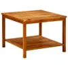 Tavolino 60x60x45 cm in legno massiccio di acacia Anteprima dell’immagine prodotto 7