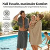 Komfortec 8er Handtuch Set aus 100% Baumwolle, 4 Badetücher Produktbild-Vorschau 12