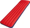 A red and blue inflatable mattress is shown against a white background. Produktbild-Vorschau