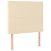 vidaXL Boxspringbett mit Matratze & LED Creme 120x200 cm Produktbild-Vorschau 5