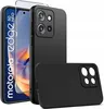 Etui do Motorola Moto EDGE 50 Neo silikonowe MATOWE CZARNE Podgląd zdjęcia produktu 1
