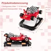 COSTWAY 4 in 1 Baby Lauflernhilfe, Lauflernwagen Autoförmig Produktbild-Vorschau 7