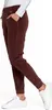 Bequeme Damen-Velours-Trainingsanzughose Mit Hohem Bund Und Produktbild-Vorschau 2