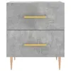 vidaXL Stolik nocny betonowy szary 40x35x47,5 cm materiał Podgląd zdjęcia produktu 6