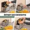 bidone per rifiuti organici eluno 3L con filtro antiodore, Anteprima dell’immagine prodotto 3
