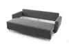 AX LIVING Cheriton Schlafsofa Modern 222 cm Grafitgrau mit Produktbild-Vorschau 2