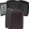 Three wallets are displayed, two in the foreground and one open in the background. Produktbild-Vorschau