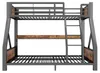 Stapelbed 90x200/140x200 cm, metalen bed met Productafbeelding-voorbeeld 15