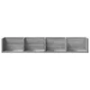 Wandkasten, 2 stuks, grijs Sonoma, 99x18x16,5 cm, Productafbeelding-voorbeeld 4