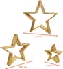 1.05 Mango Holz Sterne im 3er Set - ca. 39 / 29 / 20 cm - Produktbild-Vorschau 2