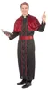 Costume da uomo Bishop nero-rosso - M/L Anteprima dell’immagine prodotto 1