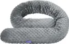 Grey Minky Schlange Bettumrandung 180cm Produktbild-Vorschau 3