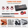 Kit de filières VEVOR, 1/2 pouce NPT, 3/4 pouce NPT, 1 Voir les images du produit 2