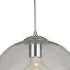 Hängeleuchte Metall Glas E27 rund D: 30 cm H: max. 120 cm Produktbild-Vorschau 3