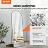 Gewölbter Ganzkörperspiegel 1650 x 558 mm Standspiegel mit Produktbild-Vorschau 2